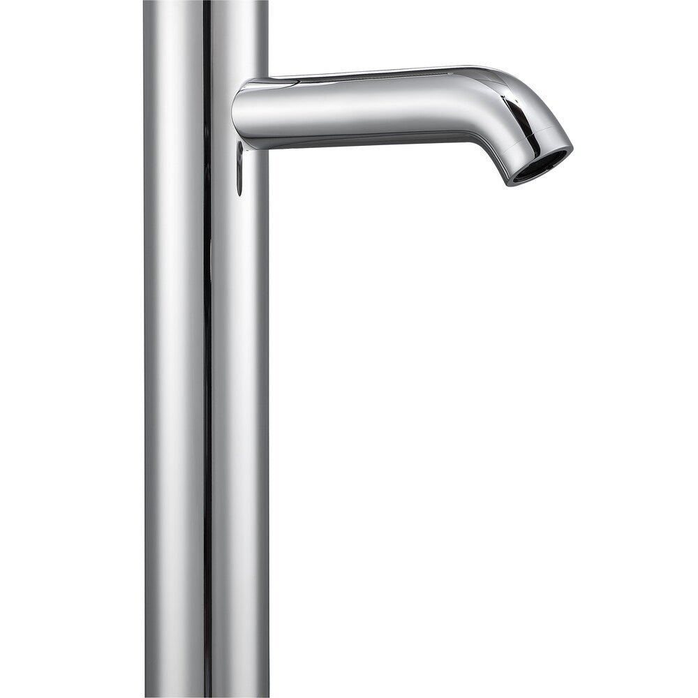Robinet de salle de bain à levier unique à trou unique Argenta de 12,3 pouces en chrome