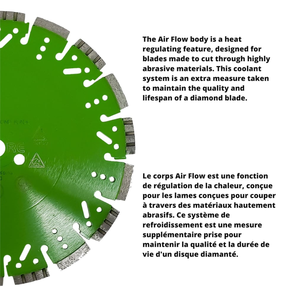 Core 12 inch Asphalt / Concrete Combo Chop Saw Blade