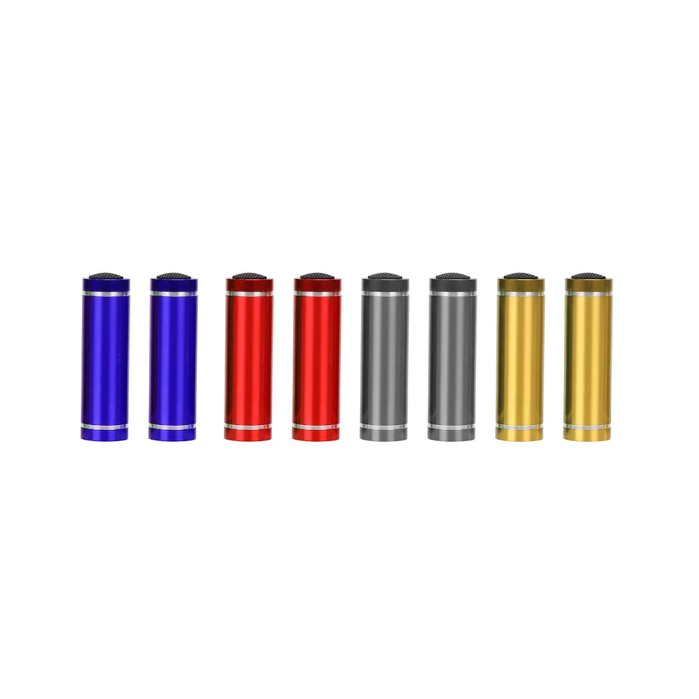 Lampe de poche à 6 LED avec piles (lot de 8)
