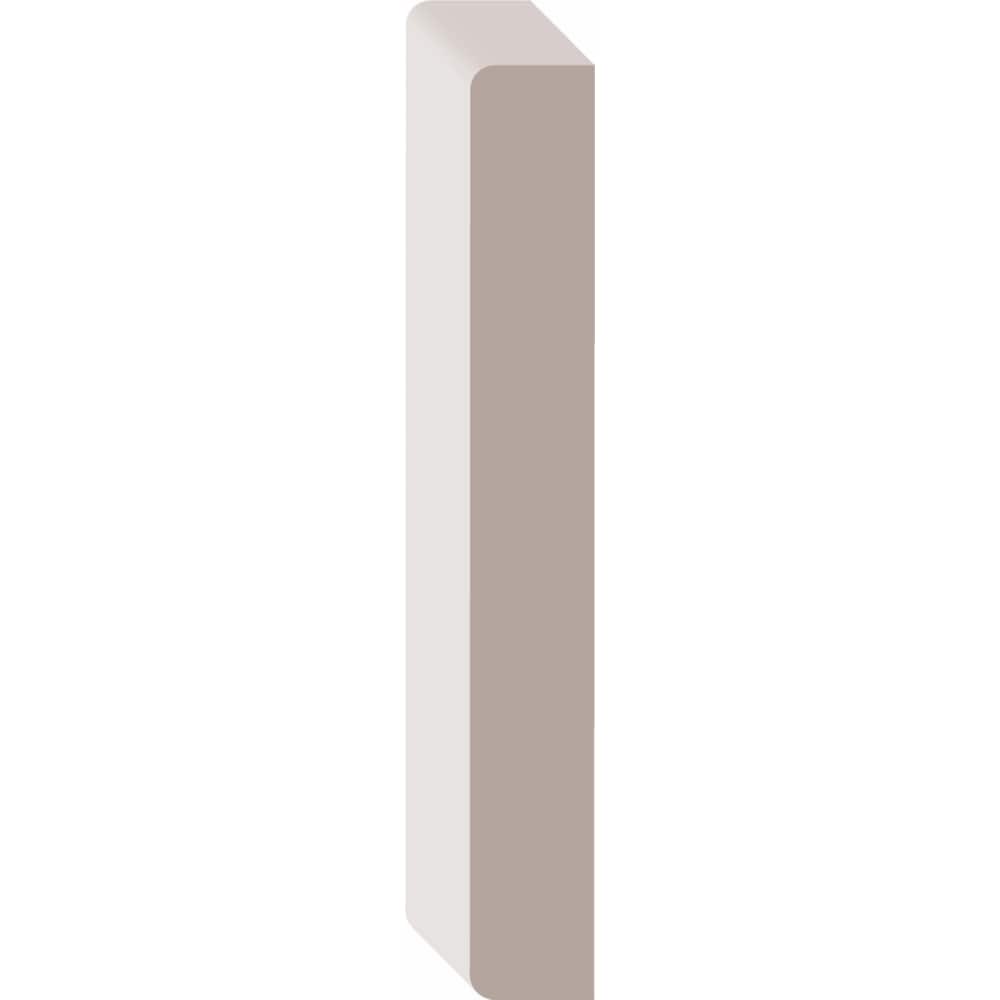 (10-Pack) 1/2-Inch x 3.1/2-Inch x 96-inch Primed Finger Joint Poplar Modern Baseboard ValuPak