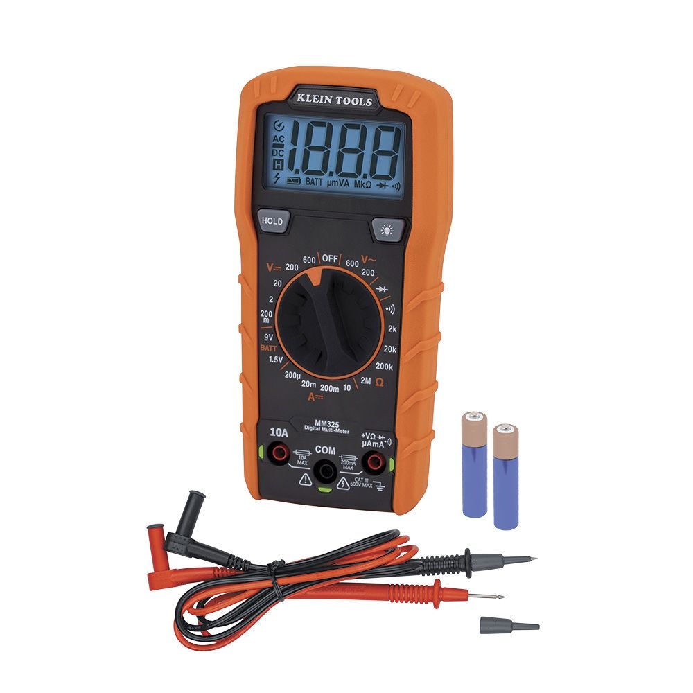 Digital Multimeter, Manual-Ranging, 600V