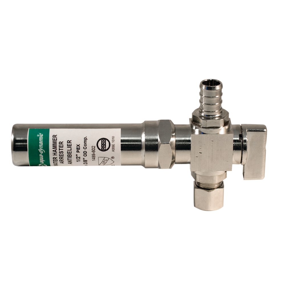 Arrester Valve Straight 1/2-inch PEX x 3/8-inch OD Comp Lead Free Pack of 5