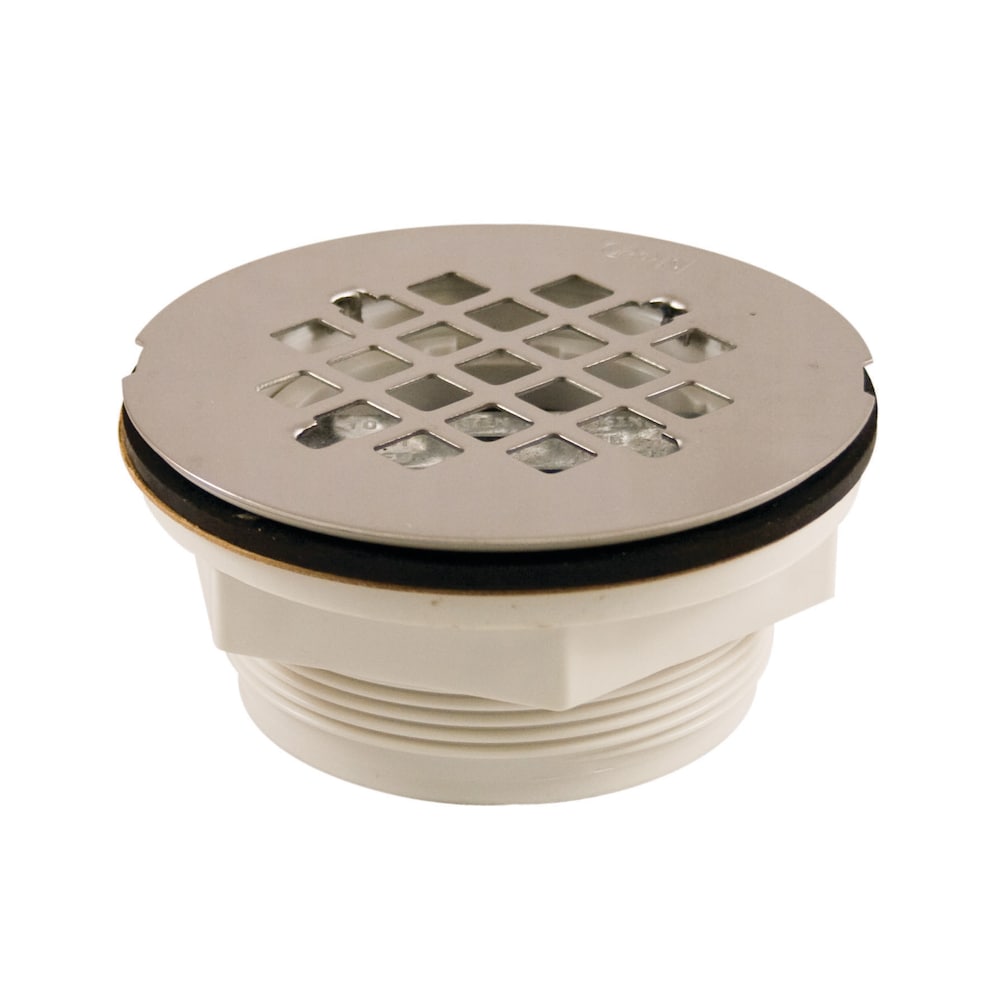 Drain de douche calfeutrage rapide grille en acier inoxydable paquet de 6