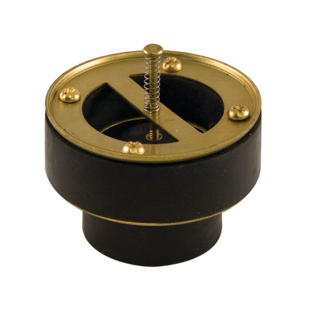 Sewer Stop Brass Flanges 4-inch Pack of 2