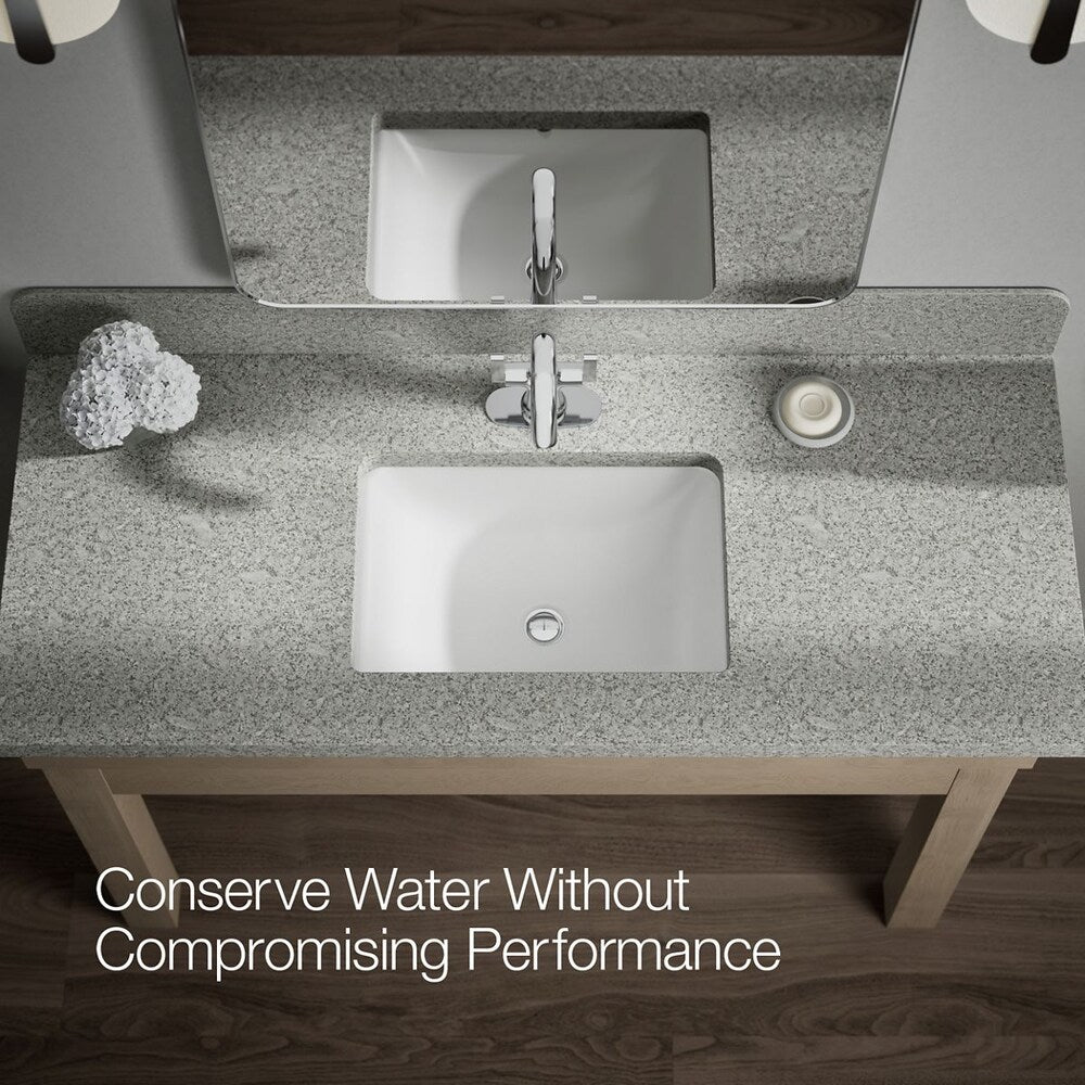 Robinet de lavabo de salle de bain monobloc Setra à 2 poignées en chrome