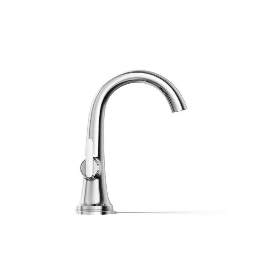 Robinet de lavabo de salle de bain monobloc Setra à 2 poignées en chrome