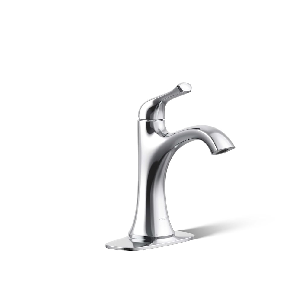 Robinet de lavabo de salle de bain à 1 poignée Sundae en chrome