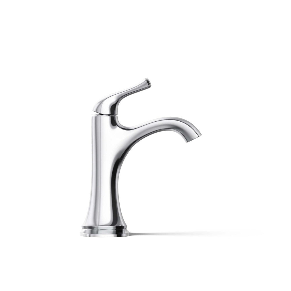 Robinet de lavabo de salle de bain à 1 poignée Sundae en chrome