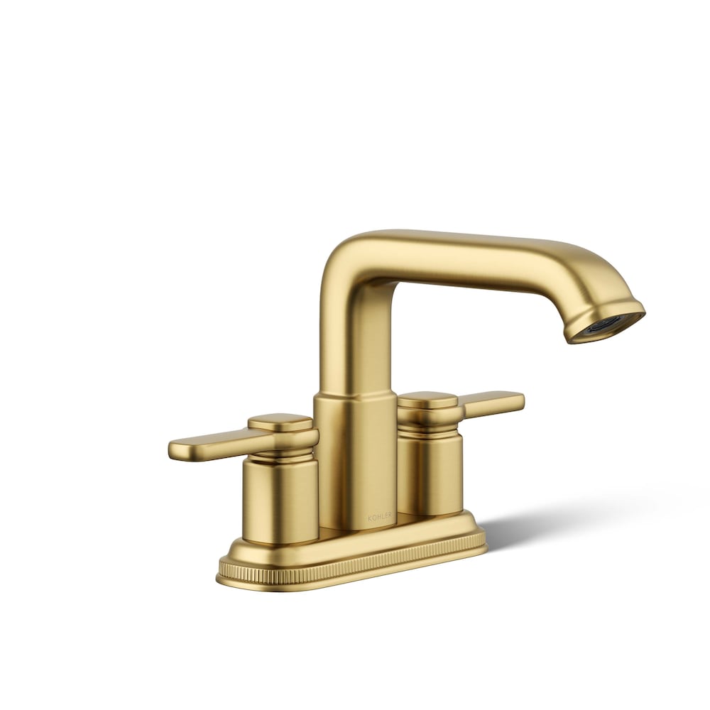 Numista Centerset 2-Handle Bathroom Sink Faucet in Gold