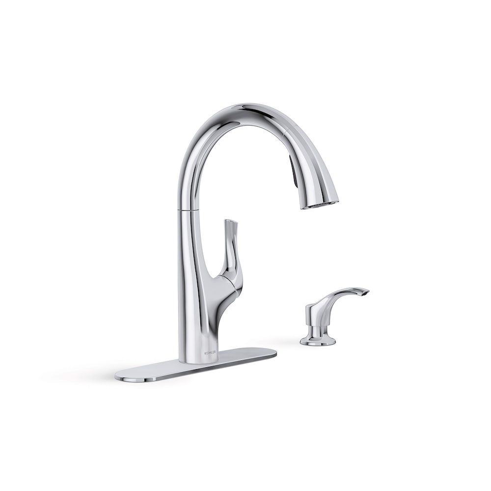Avi Pull-out 1-Handle Kitchen Sink Faucet in Chrome