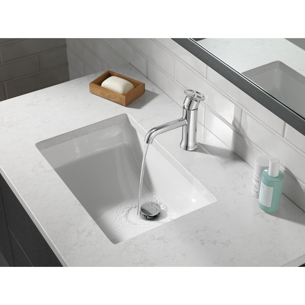 Trinsic Single Handle Single Hole WaterSense Bathroom Faucet in Chrome