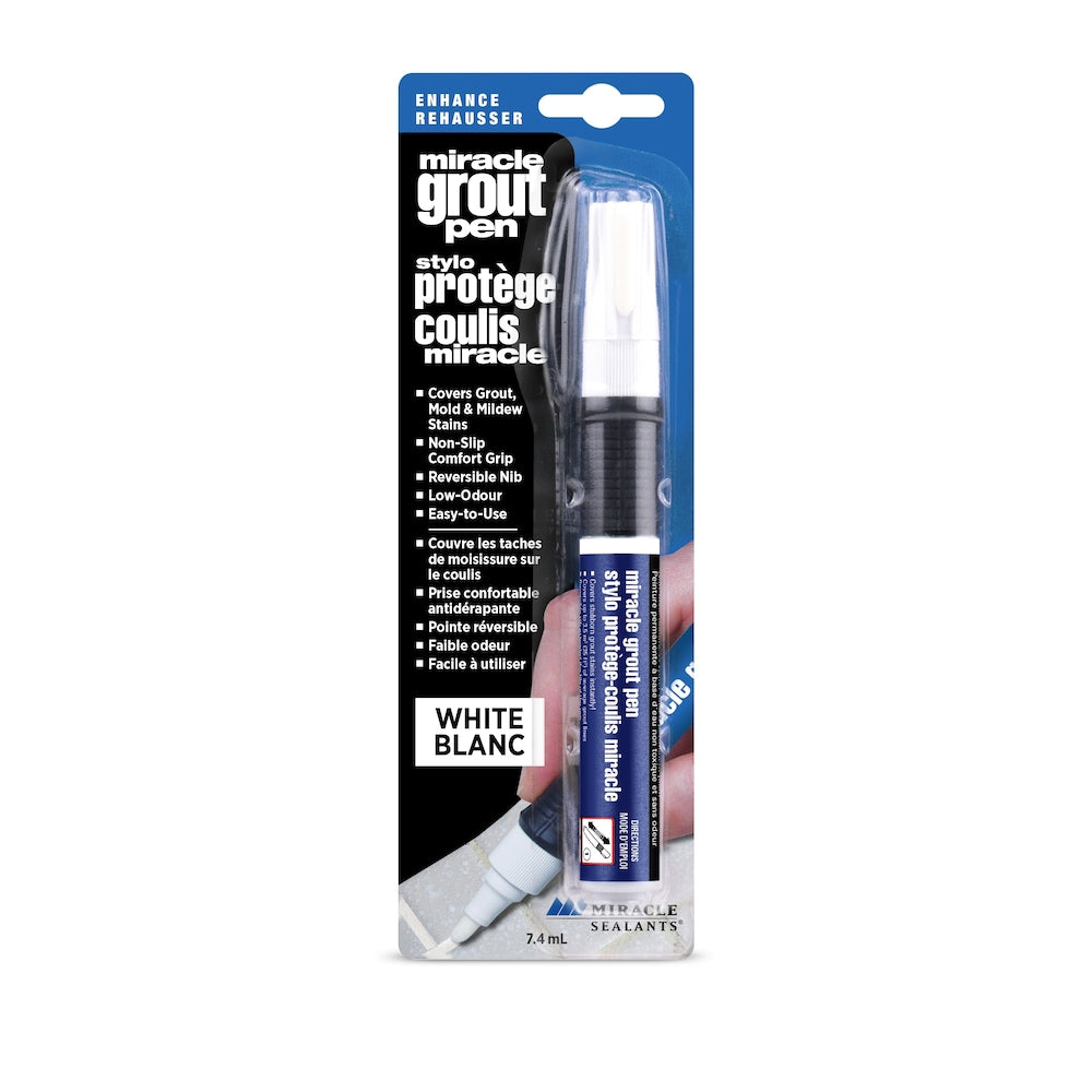 Grout Pen in White, 7.4mL