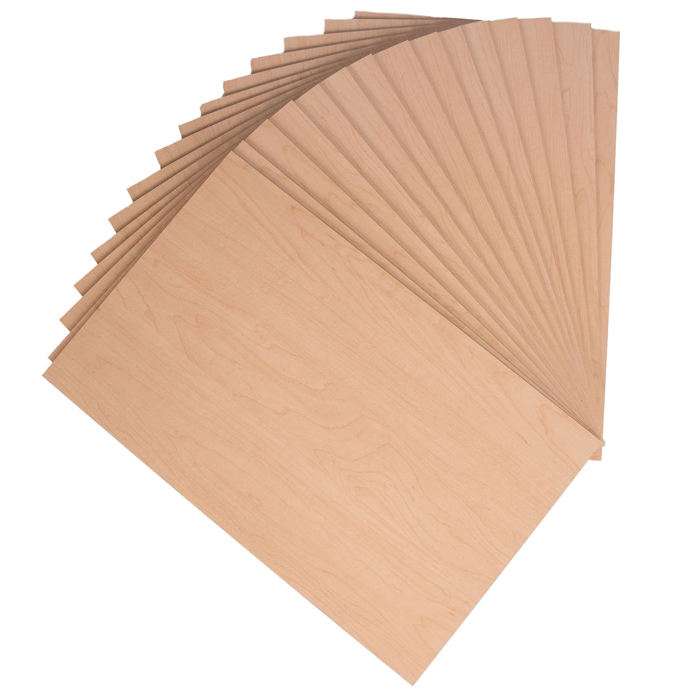 1/8 in. X 1 ft. X 1 ft. 7 in. Maple Paper Plywood (15-pack)