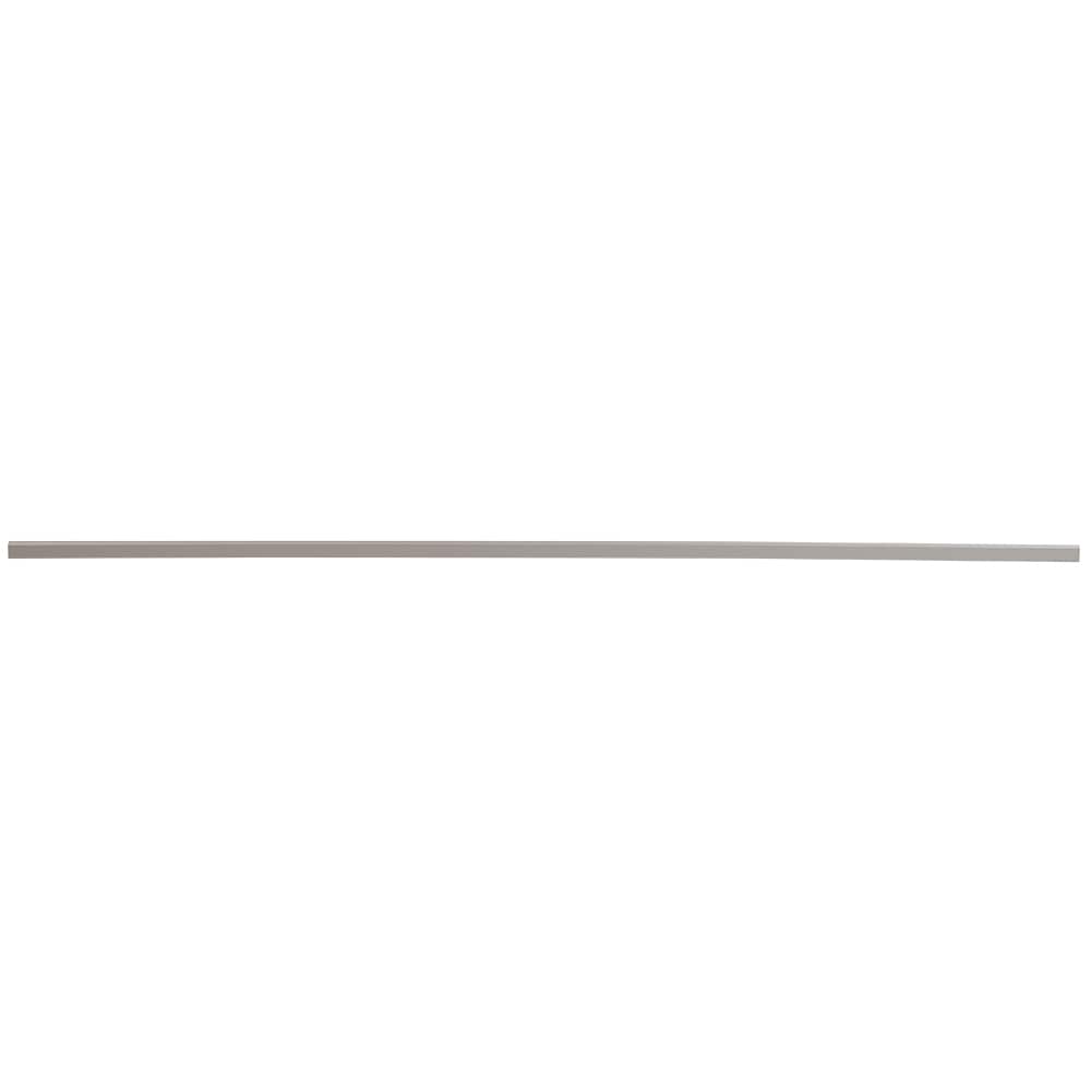 Edson Grey 96 in. x 0.47 in. x 1.5 in. Light Rail Moulding