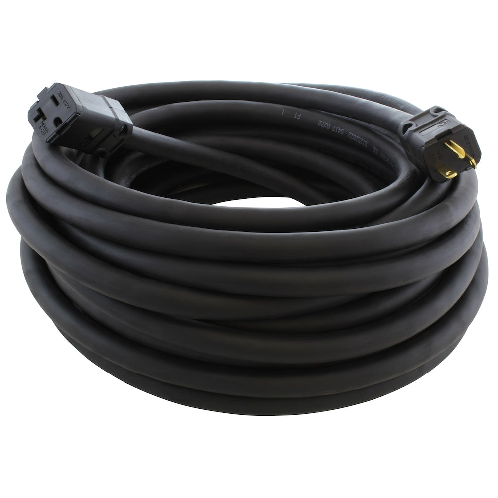 10ft SOOW 10 Gauge 20A 125 Volt NEMA 5-20  Over Kill Super Duty Rubber Extension Cord