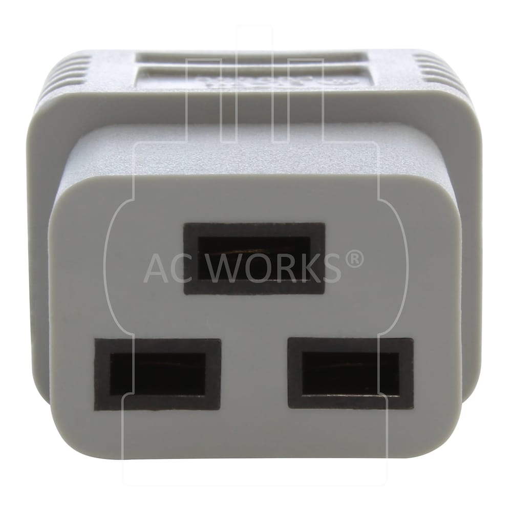 15ft 14/3 15A Medical Grade Power Cord With IEC C19 Connector