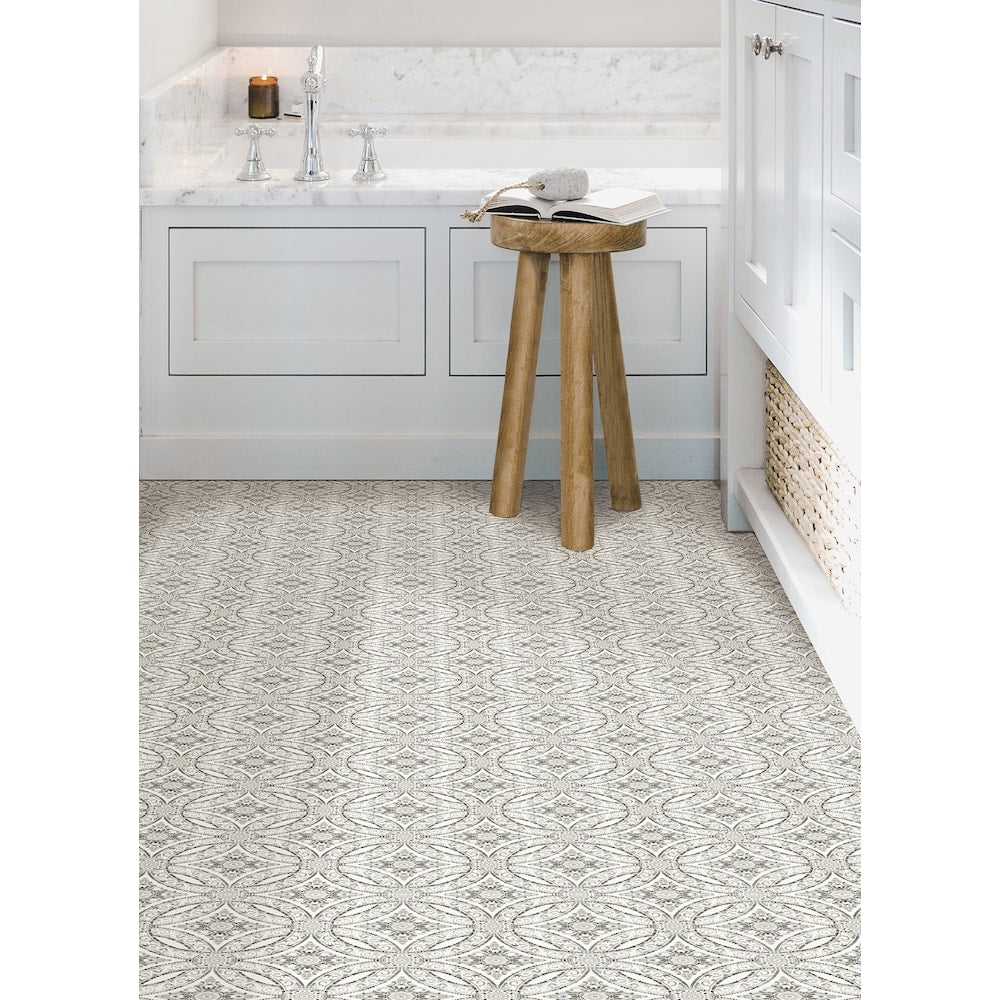 Carreaux de sol en vinyle adhésifs Oasis de 12 po x 12 po (20 pi2/boîte)