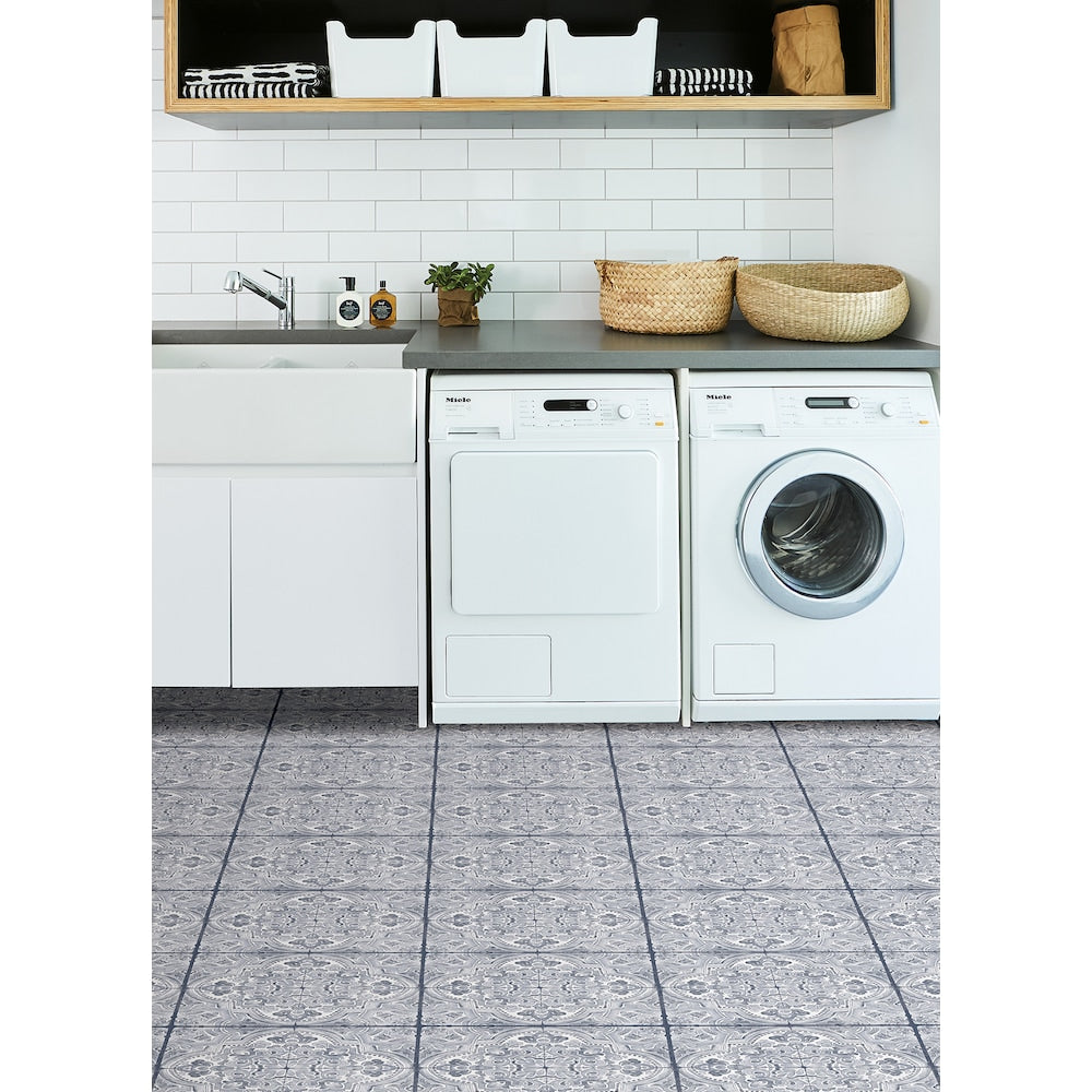 Carreaux de sol en vinyle adhésifs Hastings de 12 po x 12 po (20 pi2/caisse)
