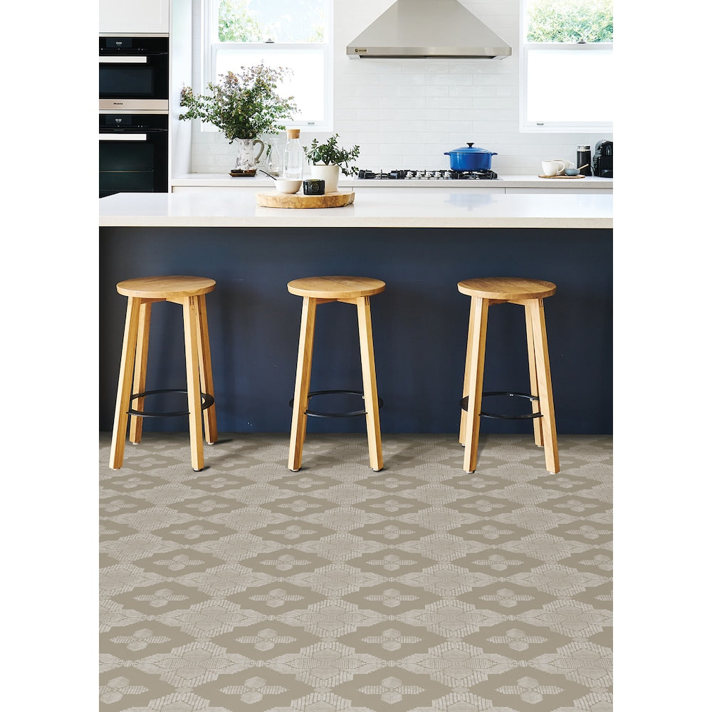 Carreaux de sol en vinyle adhésifs Sullivan de 12 po x 12 po (20 pi2/boîte)