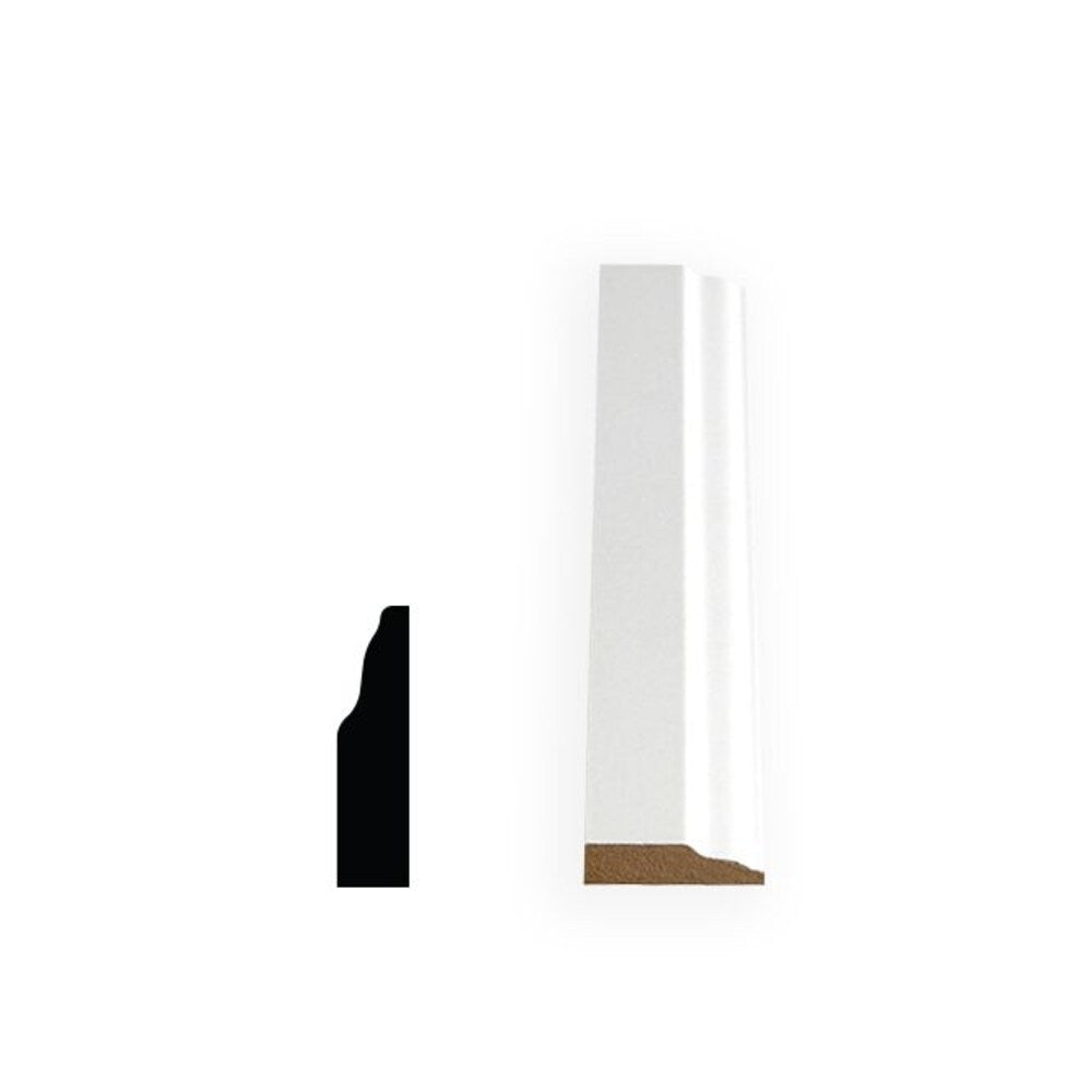 (702 pcs ) 3/8-inch x 1 3/8-inch x 84-inch Colonial MDF Prmd  Door Stop Moulding (Half Unit)