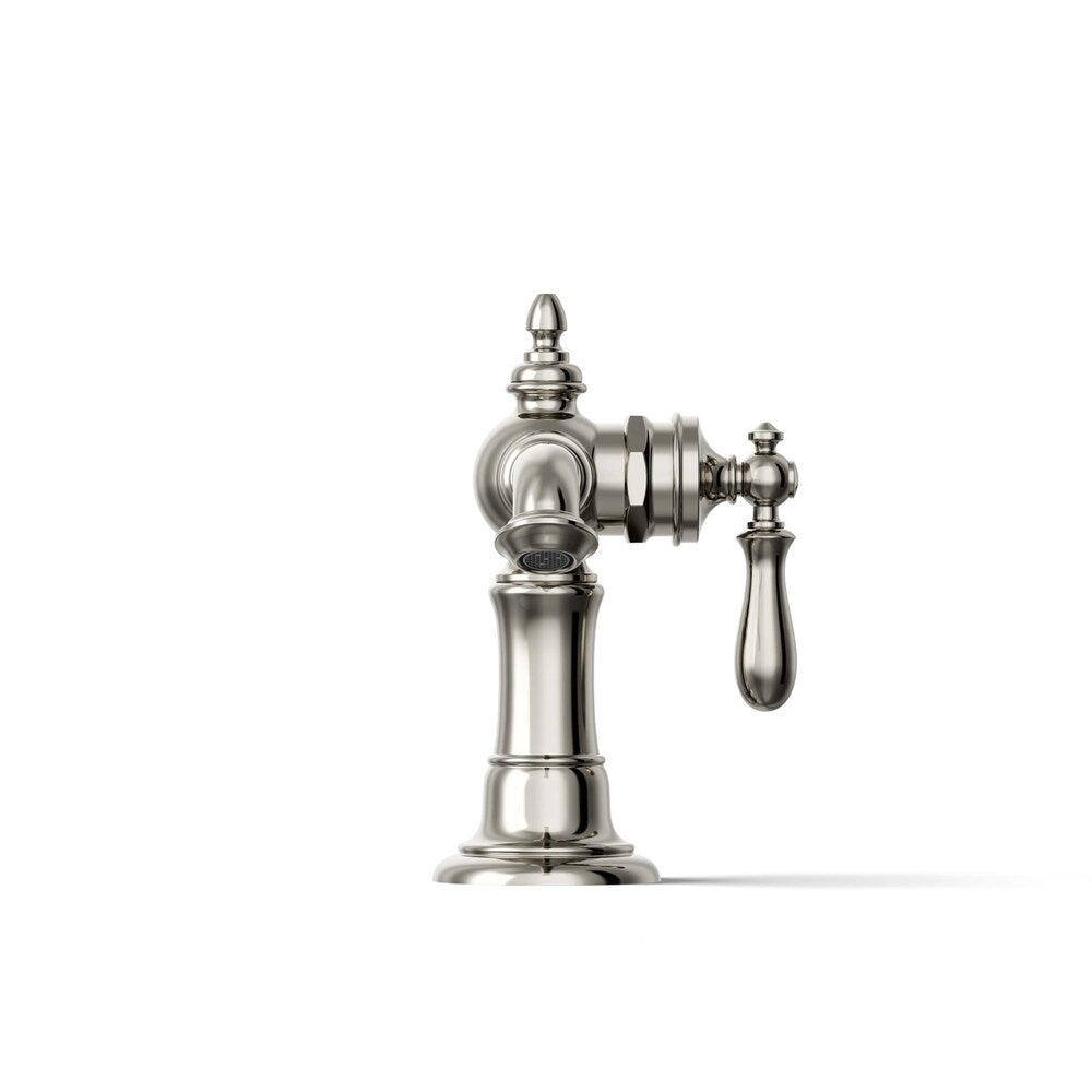 Artifacts Single Hole Single-Handle Bathroom Faucet in Vibrant Polished Nickel