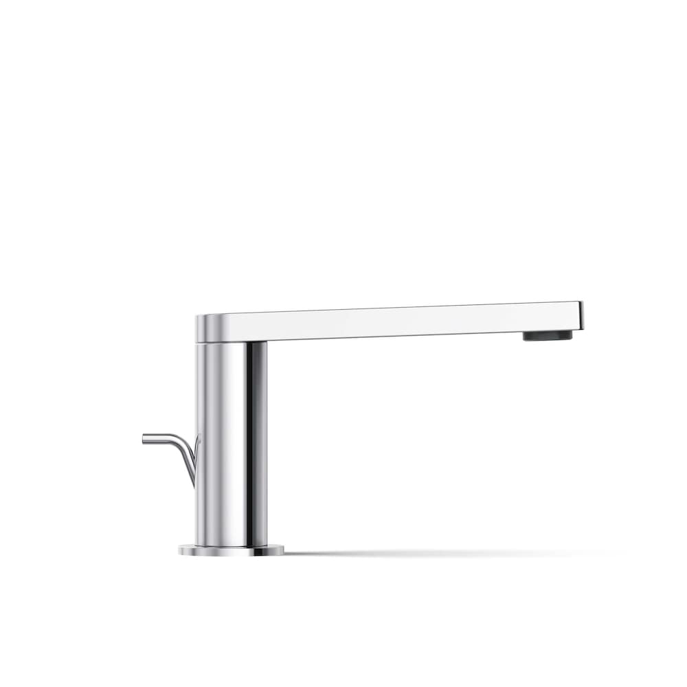 Composed Single-Hand Bathroom Sink Faucet with Pure Handle in Polished Chrome