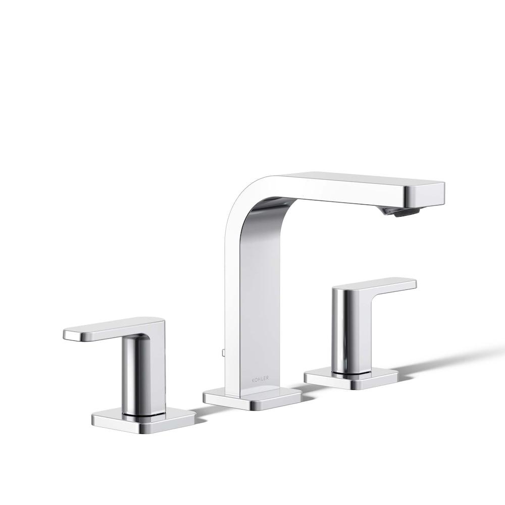 Parallel Widespread 2-Handle Bathroom Faucet in Polished Chrome
