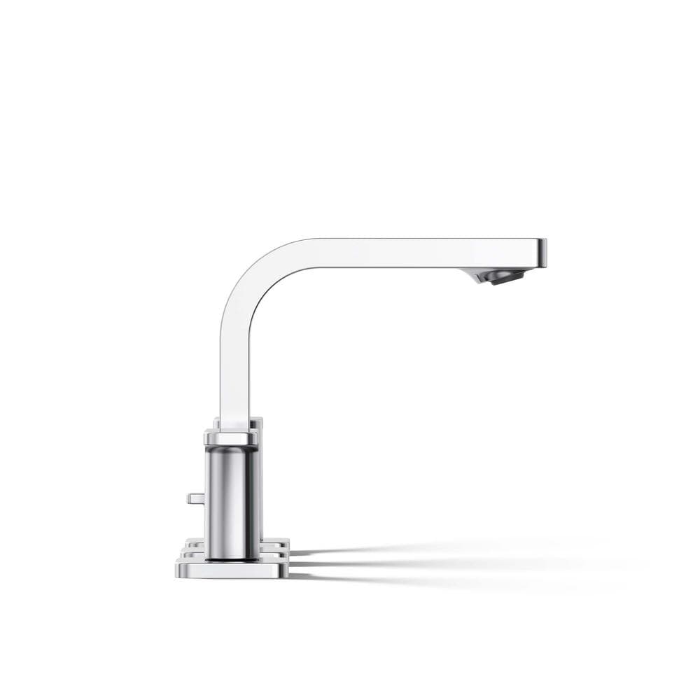 Parallel Widespread 2-Handle Bathroom Faucet in Polished Chrome