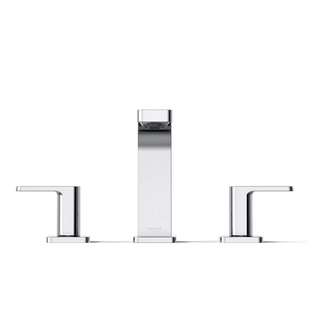 Parallel Widespread 2-Handle Bathroom Faucet in Polished Chrome
