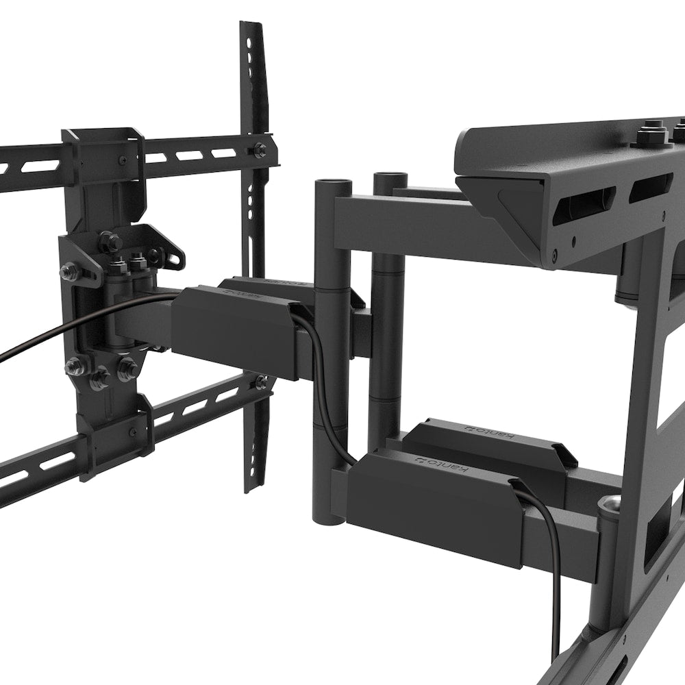 Full-Motion Metal Stud TV Mount with SNAPTOGGLE Toggle Bolts for 34" to 65" TVs