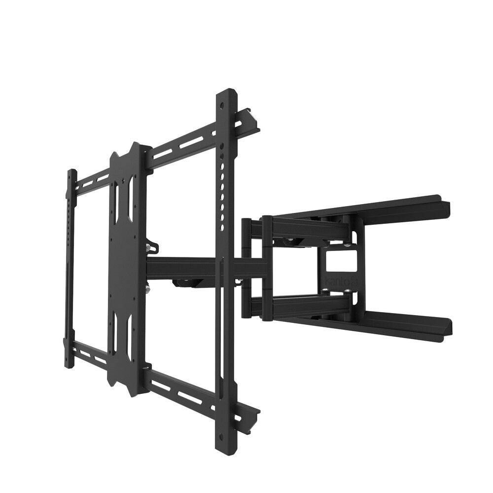 Stainless Steel Full Motion Dual Stud Outdoor TV Mount for 37  75 TVs