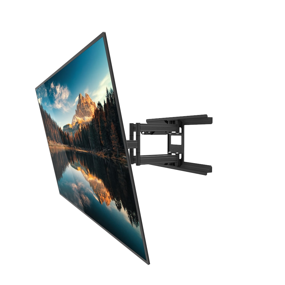 Stainless Steel Full Motion Dual Stud Outdoor TV Mount for 37  75 TVs