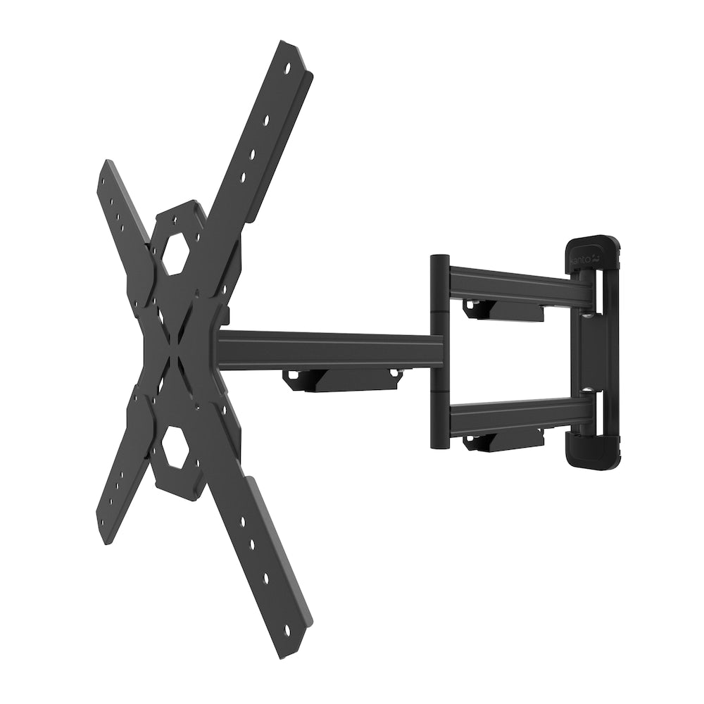 Stainless Steel Full Motion Single Stud Outdoor TV Mount for 30  70 TVs