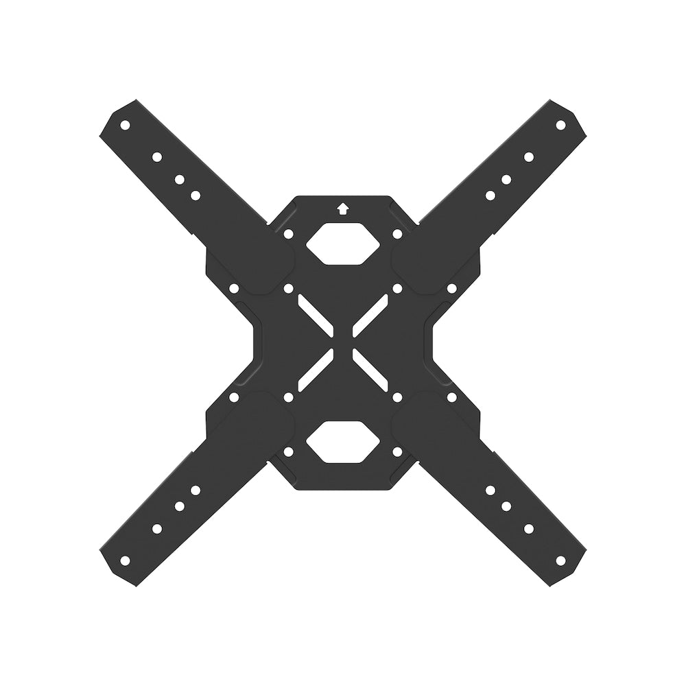 Stainless Steel Full Motion Single Stud Outdoor TV Mount for 30  70 TVs