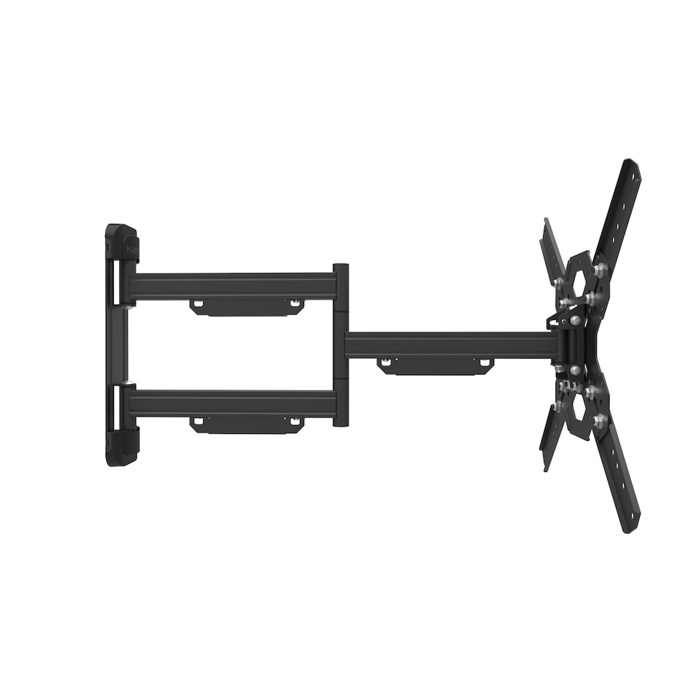 Stainless Steel Full Motion Single Stud Outdoor TV Mount for 30  70 TVs