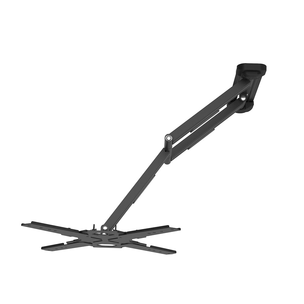 Stainless Steel Full Motion Single Stud Outdoor TV Mount for 30  70 TVs