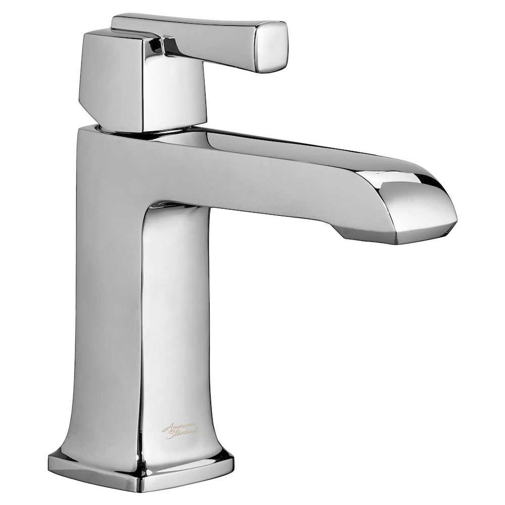 Robinet de lavabo de salle de bain à trou unique Townsend en chrome (robinet et drain inclus)