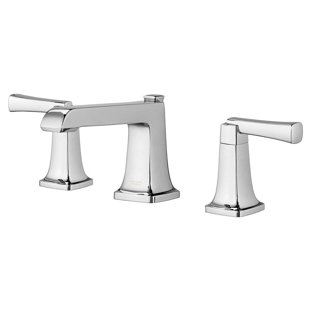 Robinet de lavabo de salle de bain à 2 poignées Townsend (8 pouces) en chrome (valve et drain inclus)