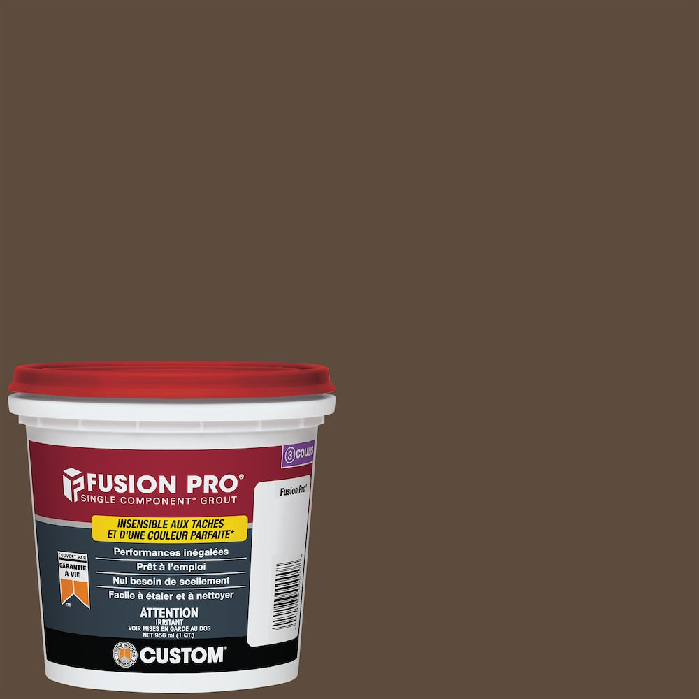 Fusion Pro 646 Coffee Bean 1 Qt. Single Component Grout