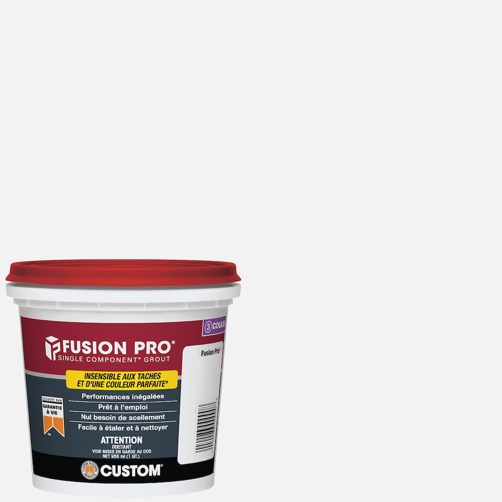 Fusion Pro 647 Brown Velvet 1 Qt. Single Component Grout