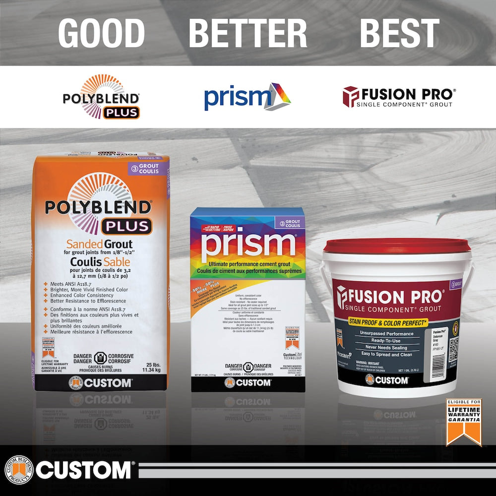 Prism 17 lb. 185 New Taupe Stain-Resistant Grout for Tile and Stone