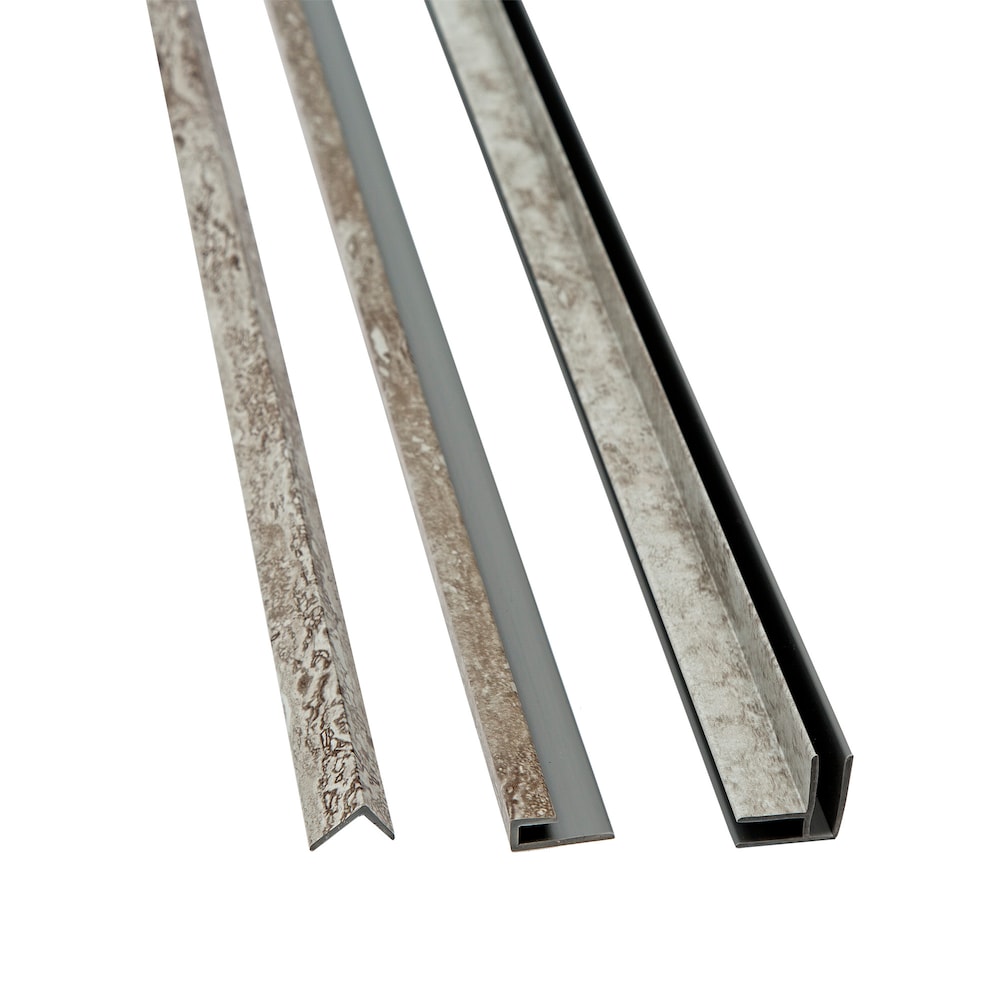 Palisade Grecian Earth Vinyl 0.93-inch x 94-inch x 0.93-inch Molding Trim Kit, 3.66 sq ft