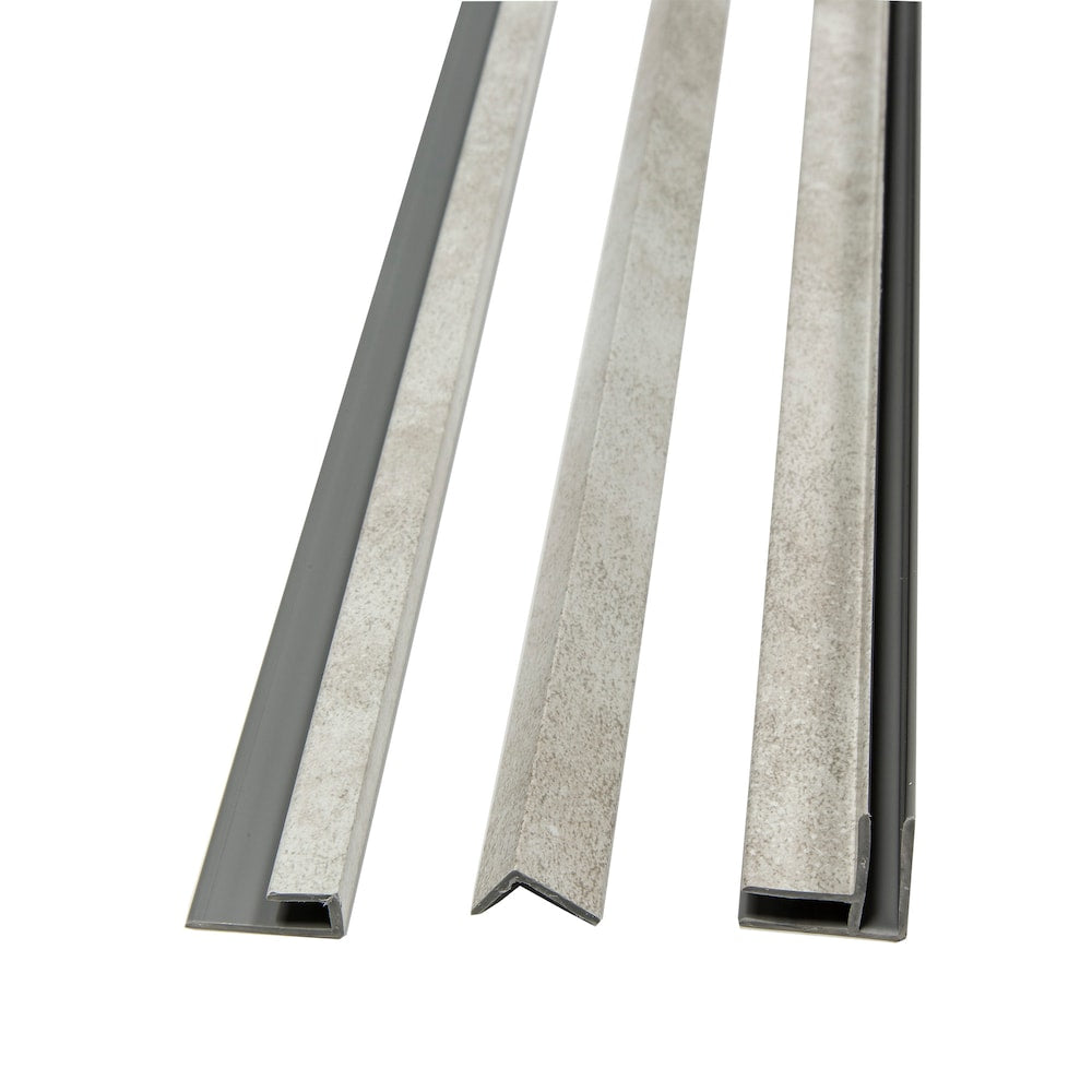 Palisade Wind Gust Vinyl 0.93-inch x 94-inch x 0.93-inch Molding Trim Kit, 3.66 sq ft