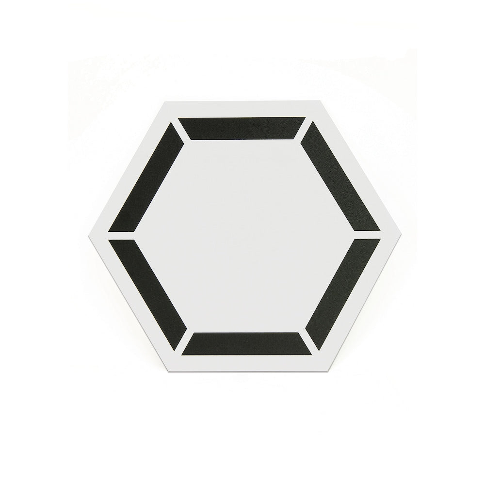 Coltrane Peel & Stick Hexagon Floor Tiles Set of 20