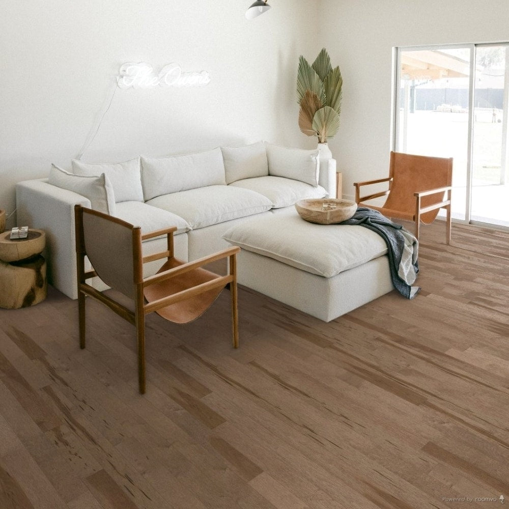 Plancher en érable massif Nougatine mat ¾ de pouce d'épaisseur x 3¼ pouces de largeur x longueur variable (20 pi²/boîte)