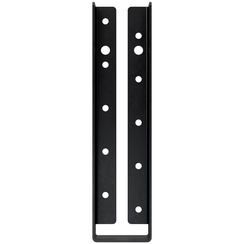 Outdoor Accents ZMAX, Black Lt. Joist Hanger for 1-3/4 x 10 in. Cedar