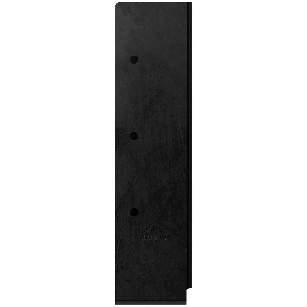 Outdoor Accents ZMAX, Black Lt. Joist Hanger for 1-3/4 x 10 in. Cedar