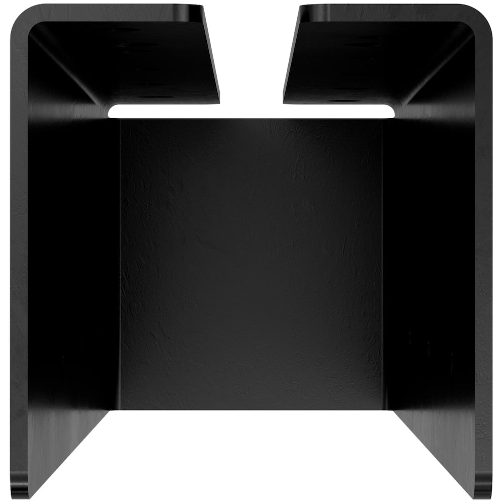 Outdoor Accents ZMAX, Black Lt. Joist Hanger for 1-3/4 x 10 in. Cedar