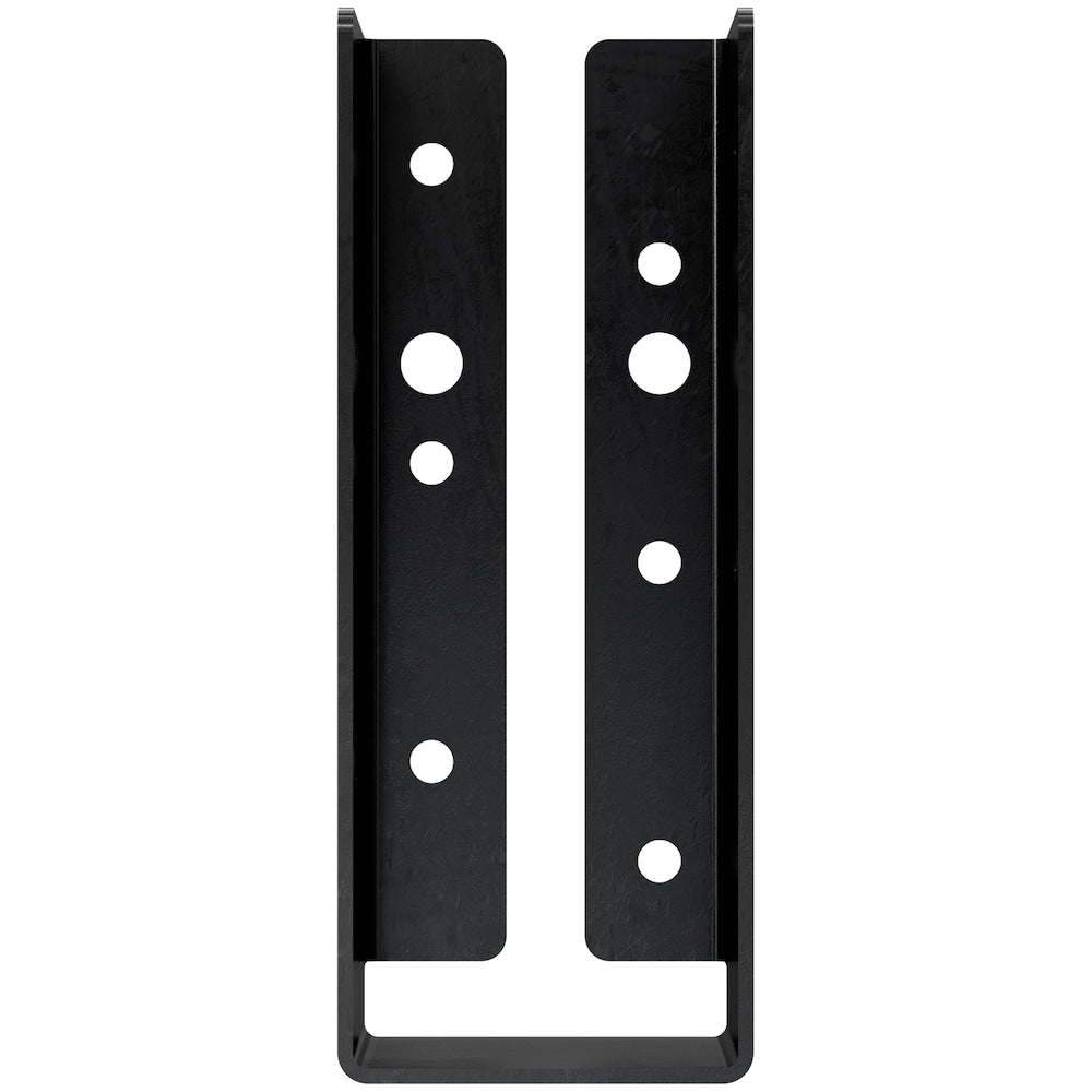 Étrier de solive noir Outdoor Accents ZMAX pour cèdre de 1 3/4 x 6 po