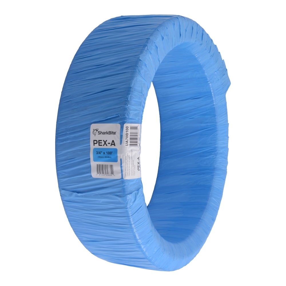 Tuyau d'expansion PEX-A bleu de 3/4 po x 100 pi